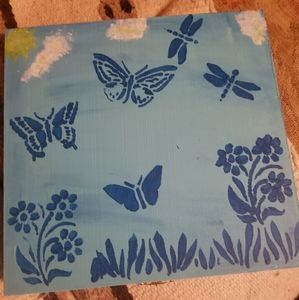 Hand painted jewelry box